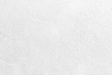 White concrete wall texture background. Uneven render stucco white painted concrete wall texture background. Rough and grunge wall in the sun.  - obrazy, fototapety, plakaty