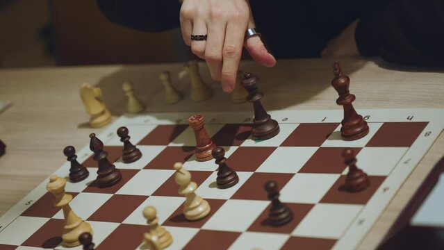 The process of playing chess, chess tournament, chess, chess game