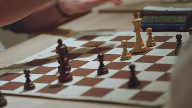The process of playing chess, chess tournament, chess, chess game