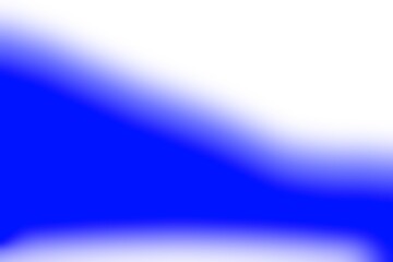 Abstract blurred background image of blue color gradient used as an illustration. Designing posters or advertisements.