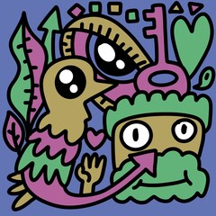 abstract graphics of versatile .