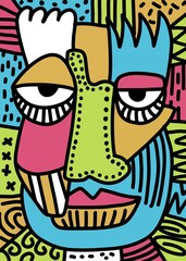 abstract graphics of versatile .