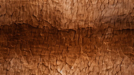 Seamless close-up texture of smooth hard coconut shell interior