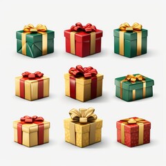 A Tower of Colorfully Wrapped Presents