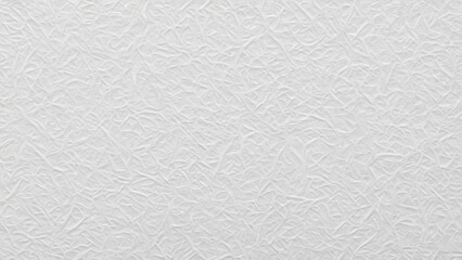 White crumpled paper texture background. Close-up of white paper sheet.