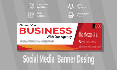 modern business banner