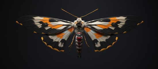 Species of Tiger moths called Salt Marsh Moth.