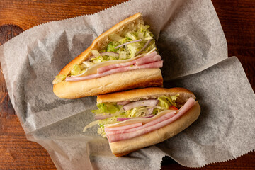 Italian sub sandwich 