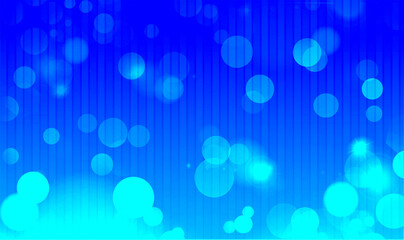 Blue bokeh background for seasonal, holidays, event celebrations and various design works