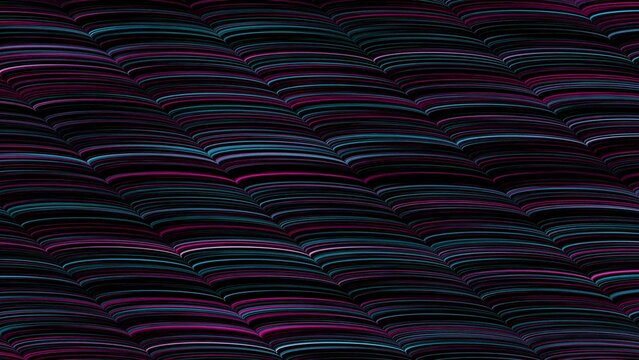 Fabric Inspired Animated Lines Background (Customizable)