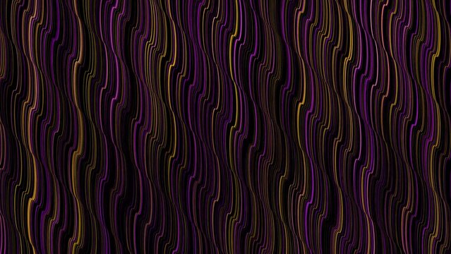 Special Waved Animated Lines Background (Customizable)
