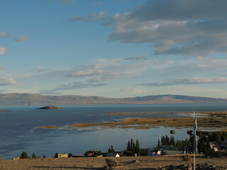 view of the sea from the sea