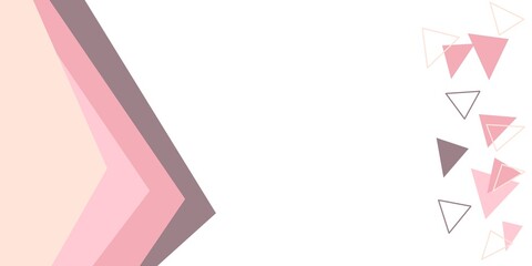 Fototapeta premium abstract background simple with abstract motif triangle