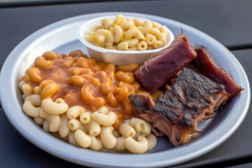 Delicious food on the table