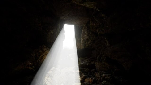The stone that opens the dark cave and lets in the divine light