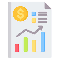 Corporate Finance Flat Icon