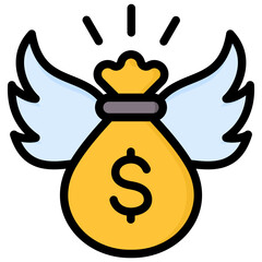 Angel Investor Outline Color Icon