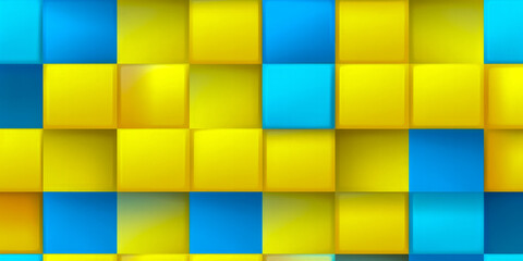 Abstract background with color and shape composition