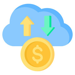 Online Payment Flat Icon