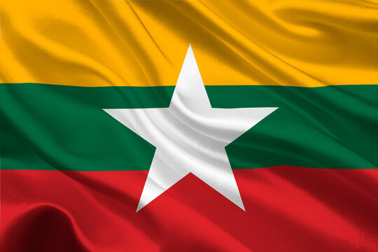 Flag Of Myanmar" Images – Browse 439 Stock Photos, Vectors, and Video |  Adobe Stock