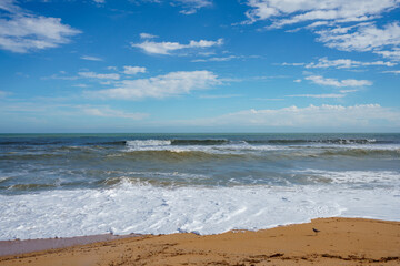 Stock photo Flagler Beach Florida November 2023
