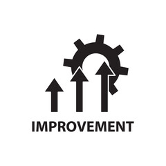 Improvement vector icon illustration.flat Improvement icon for computer and mobile. flat trendy style illustration..eps