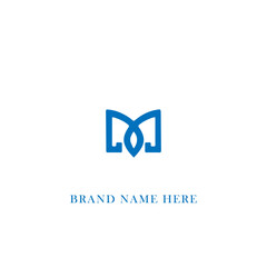 M letter logo design for fashion and beauty and spa company. M letter vector icon. M logo, M