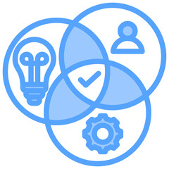 Competence Blue Icon