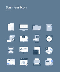 icon illustration collection for business