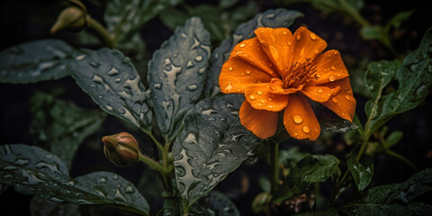 Close up of Marigold Flower