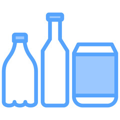 Beverage Blue Icon