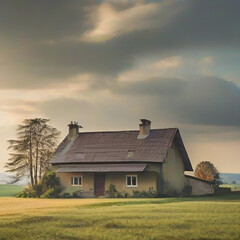 house in the countryside