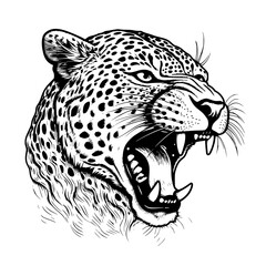 Leopard Svg Head