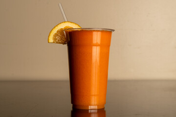 Orange carrot juice