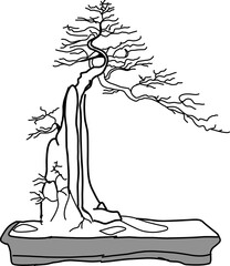 sketch of a tree