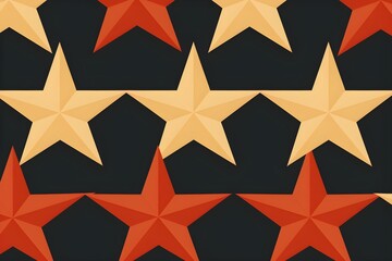 Obraz premium Stars pattern