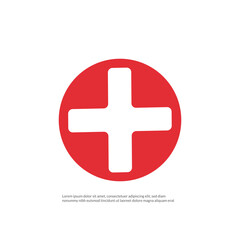 Obraz premium Arrow flat icon, vector illustration on gray background.