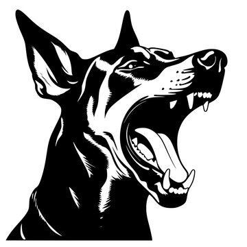 Doberman Svg