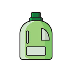 Detergent icon flat vector illustration.