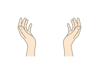 Obraz premium hand_38_colour