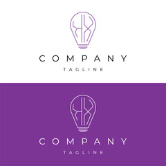 Letter KX initial lamp solution bulblight icon logo design vector template