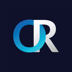 Unique OR letter logo Icon vector template.