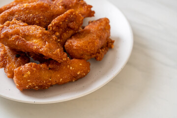 deep fried potatoes