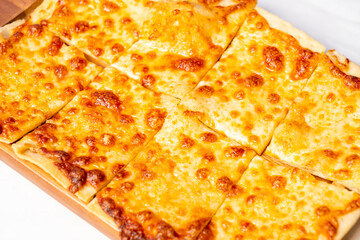 tart flambe four cheese pizza