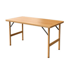 Folding Table Isolated