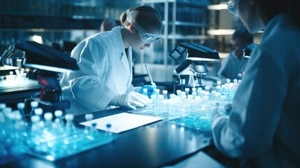 Medical vaccine technology laboratory