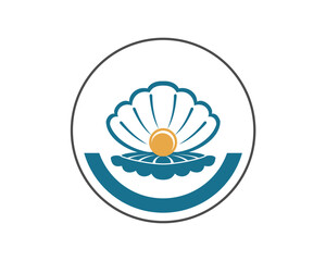 pearl shell logo icon