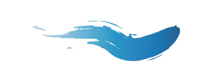 アナログタッチのテクスチャー素材。美しいブラシストローク