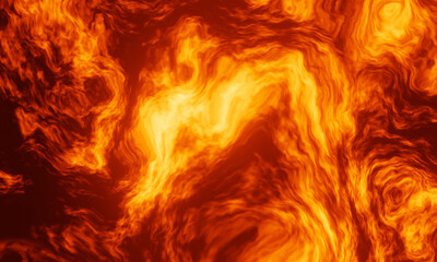 Abstract flame illustraion. Abstract fire background.