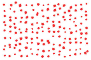 Polka dot background and successive gray polka dot background for fabric, packing, textile material, wallpaper and print elements.